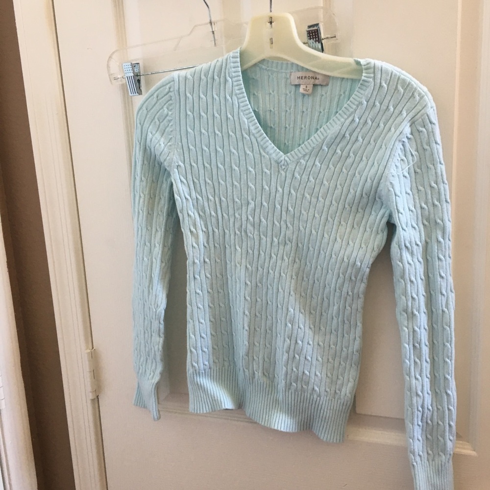 FINAL MARKDOWN Ladies merona cable knit sweater small
